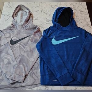 Bundle (2) Nike Dri-fit Hoodies Sz L